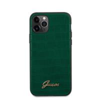 Guess Croco Case - Etui iPhone 11 Pro Max (Dark Green)