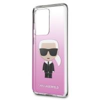 Karl Lagerfeld Ikonik - Etui Samsung Galaxy S20 Ultra (pink)