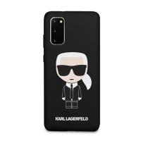 Karl Lagerfeld Fullbody Silicone Iconic - Etui Samsung Galaxy S20 (Black)