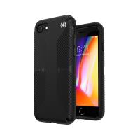 Speck Presidio2 Grip - Etui iPhone SE (2022 / 2020) / 8 / 7 / 6s z powłoką MICROBAN (Black)