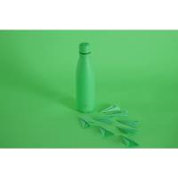 PURO ICON Fluo - Butelka termiczna ze stali nierdzewnej 500 ml (Green) (Powder Coating)