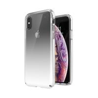 Speck Presidio Perfect-Clear + Ombre - Etui iPhone Xs / X z powłoką MICROBAN (Clear/Atmosphere Fade)