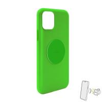PURO ICON+ Cover - Etui magnetyczne iPhone 11 (fluo zielony)