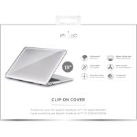 PURO Clip On - Obudowa Macbook Air 13" (M1 2021 / 2020 / 2018) (przezroczysty)