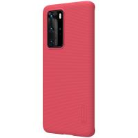 Nillkin Super Frosted Shield - Etui Huawei P40 Pro (Bright Red)