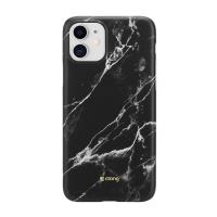 Crong Marble Case – Etui iPhone 11 (czarny)
