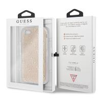Guess 4G Glitter - Etui iPhone SE 2020 / 8 / 7 (Gold)
