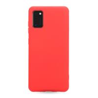 Crong Color Cover - Etui Samsung Galaxy A41 (czerwony)