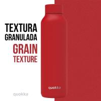 Quokka Solid - Butelka termiczna ze stali nierdzewnej 510 ml (Quartz Lava)(Powder Coating)