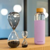 Quokka Flow - Butelka na wodę ze szkła 660 ml (Lilac)