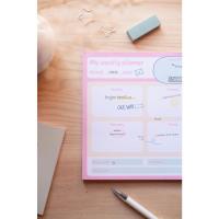 Snoopy - Planner tygodniowy 54 strony A4 (różowy)
