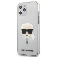 Karl Lagerfeld Head - Etui iPhone 12 Pro Max (przezroczysty)