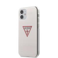 Guess Triangle Logo - Etui iPhone 12 Mini (biały)