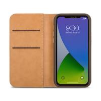 Moshi Overture - Etui z klapką iPhone 12 / iPhone 12 Pro + portfel i podstawka (system SnapTo) (Luna Pink)