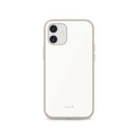 Moshi iGlaze - Etui iPhone 12 Mini (system SnapTo) (Pearl White)