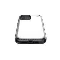 Speck Presidio2 Armor Cloud - Etui iPhone 12 / iPhone 12 Pro z powłoką MICROBAN (Clear/Black)