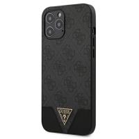 Guess 4G Triangle Collection - Etui iPhone 12 Pro Max (szary)