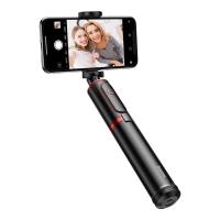 Baseus Selfie Stick - teleskopowy rozsuwany kijek do selfie + statyw z pilotem Bluetooth