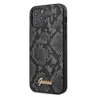 Guess Python Collection - Etui iPhone 12 Pro Max (czarny)