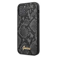 Guess Python Collection - Etui iPhone 12 / iPhone 12 Pro (czarny)