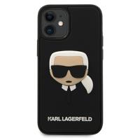 Karl Lagerfeld 3D Rubber Karl`s Head - Etui iPhone 12 mini (czarny)