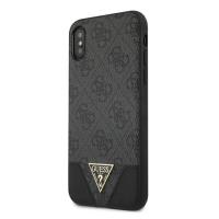 Guess 4G Triangle Collection - Etui iPhone Xs Max (szary)