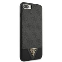 Guess 4G Triangle Collection - Etui iPhone 8 Plus / 7 Plus (szary)