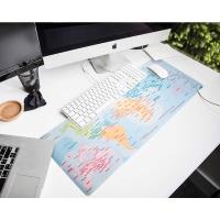Mata gamingowa / na biurko Mapa świata XXL (kolorowy)
