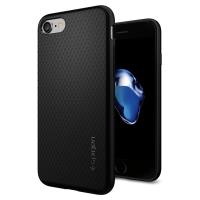 Spigen Liquid Air - Etui do iPhone SE 2020 / 8 / 7 (Czarny)