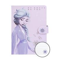 Frozen 2 - Notatnik / Notes A5 Elsa ze skóry ekologicznej