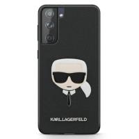 Karl Lagerfeld Saffiano Ikonik Karl`s Head - Etui Samsung Galaxy S21 (czarny)