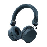 Trust Tones - Słuchawki nauszne bezprzewodowe Bluetooth (Niebieski)