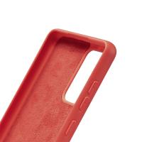 Crong Color Cover - Etui Samsung Galaxy A72 (czerwony)