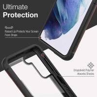 X-Doria Raptic Shield - Etui aluminiowe Samsung Galaxy S21 (Antimicrobial protection) (Red)