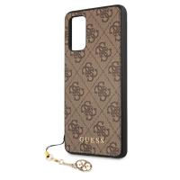 Guess 4G Charms Collection - Etui Samsung Galaxy A52 / A52S (brązowy)