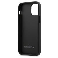 Mercedes Leather Wave Line - Etui iPhone 12 mini (black)