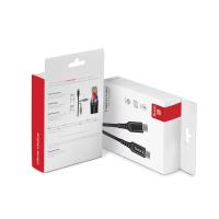 Crong Armor Link - Kabel 60W 3A USB-C do USB-C Power Delivery Fast Charging 150cm (czarny)