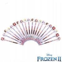 Frozen 2 - Zestaw 12 kredek + 8 ołówków + 20 gumek