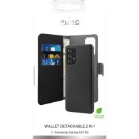 PURO Wallet Detachable - Etui 2w1 Samsung Galaxy A72 5G / A72 4G (czarny)