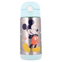 Mickey Mouse - Butelka ze stali nierdzewnej ze słomką 530 ml (Cool)