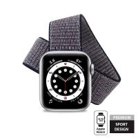 Crong Nylon - Pasek sportowy do Apple Watch 38/40/41 mm (Midnight Blue)