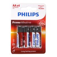 Philips - Zestaw baterii alkalicznych AA/R6 4szt.