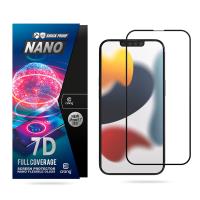 Crong 7D Nano Flexible Glass - Niepękające szkło hybrydowe 9H na cały ekran iPhone 13 / iPhone 13 Pro