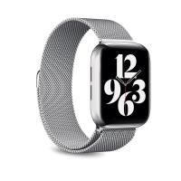 Puro Milanese Magnetic Band - Pasek ze stali nierdzewnej do Apple Watch 42/44 mm (srebrny) Puro Milanese Magnetic Band - Pasek ze stali nierdzewnej do Apple Watch 42/44 mm (srebrny)