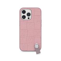 Moshi Altra - Etui z odpinaną smyczką iPhone 13 Pro (antybakteryjne NanoShield™) (Pink)