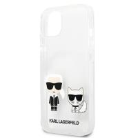 Karl Lagerfeld Ikonik & Choupette - Etui iPhone 13 (przezroczysty)