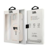 Karl Lagerfeld Karl’s Head Glitter - Etui iPhone 13 Mini (złoty)