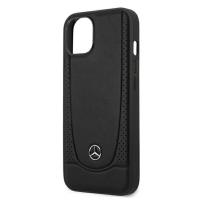 Mercedes Leather Urban Line - Etui iPhone 13 (czarny)