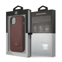 Mercedes Leather Urban Line - Etui iPhone 13 mini (czerwony)