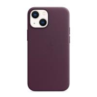 Apple Leather Case - Skórzane etui z MagSafe do iPhone 13 mini (ciemna wiśnia)